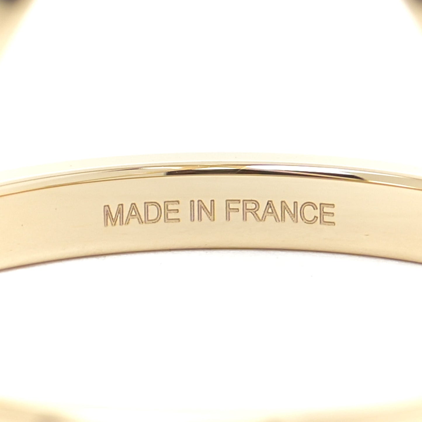 Permabrass Gold Plated Trio Scarf Ring