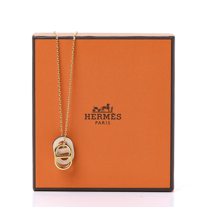Hermes Swift O'Maillon Pendant Necklace White 5 of 5