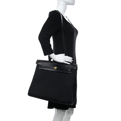 Hermes Military Toile Vache Hunter Herbag Zip 39 MM 2 of 12