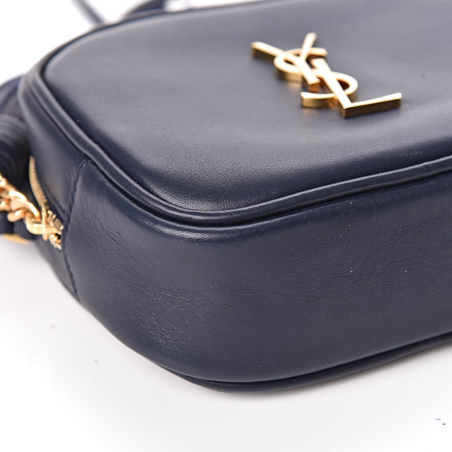 Nappa Monogram Blogger Bag Medium Blue