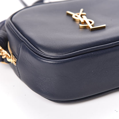 Saint Laurent Nappa Monogram Blogger Bag Medium Blue 8 of 10