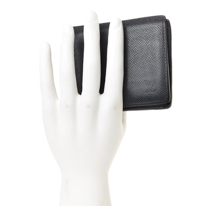 Louis Vuitton Taiga Compact Bi-Fold Wallet Boreal 2 of 10