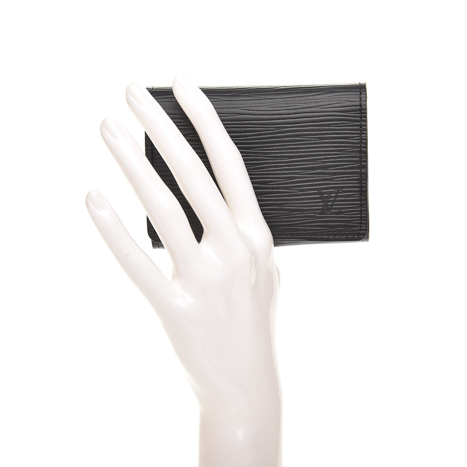 Louis Vuitton Epi Enveloppe Carte De Visite Black 2 of 8