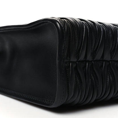 Miu Miu Nappa Matelasse Tote Bag Black 8 of 9