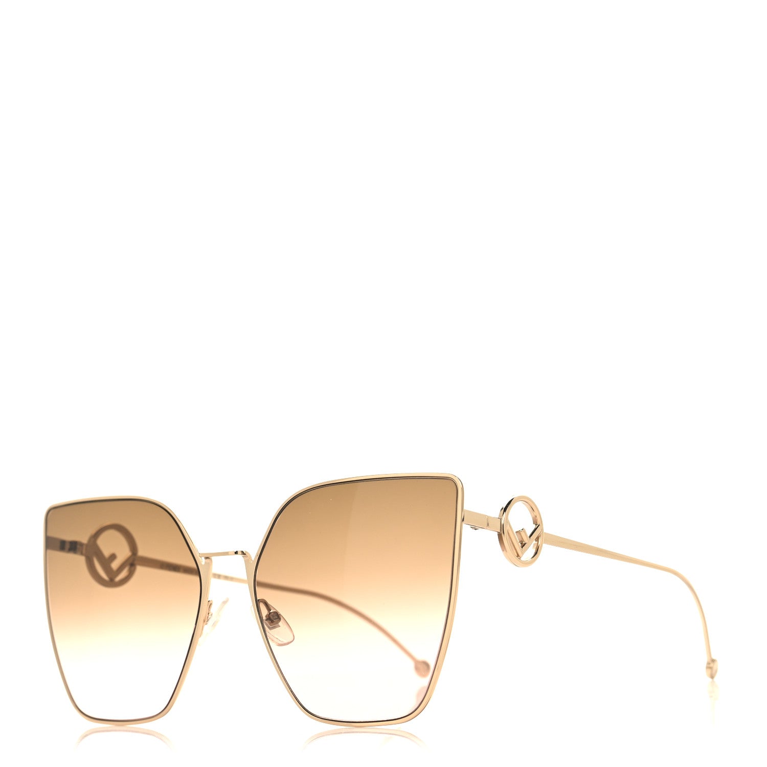 Fendi Metal F is Fendi Sunglasses FF 0323/S Gold 1 of 7