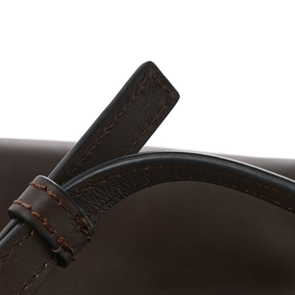 Loewe Calfskin Mini Flamenco Knot Bag Chocolate 12 of 14