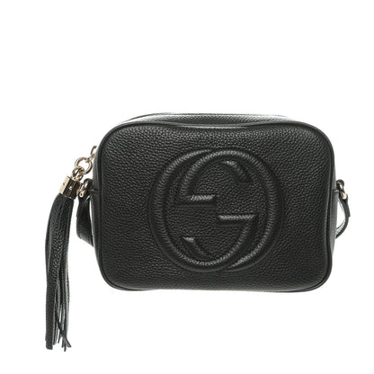 Gucci Pebbled Calfskin Small Soho Disco Bag Black 1 of 7