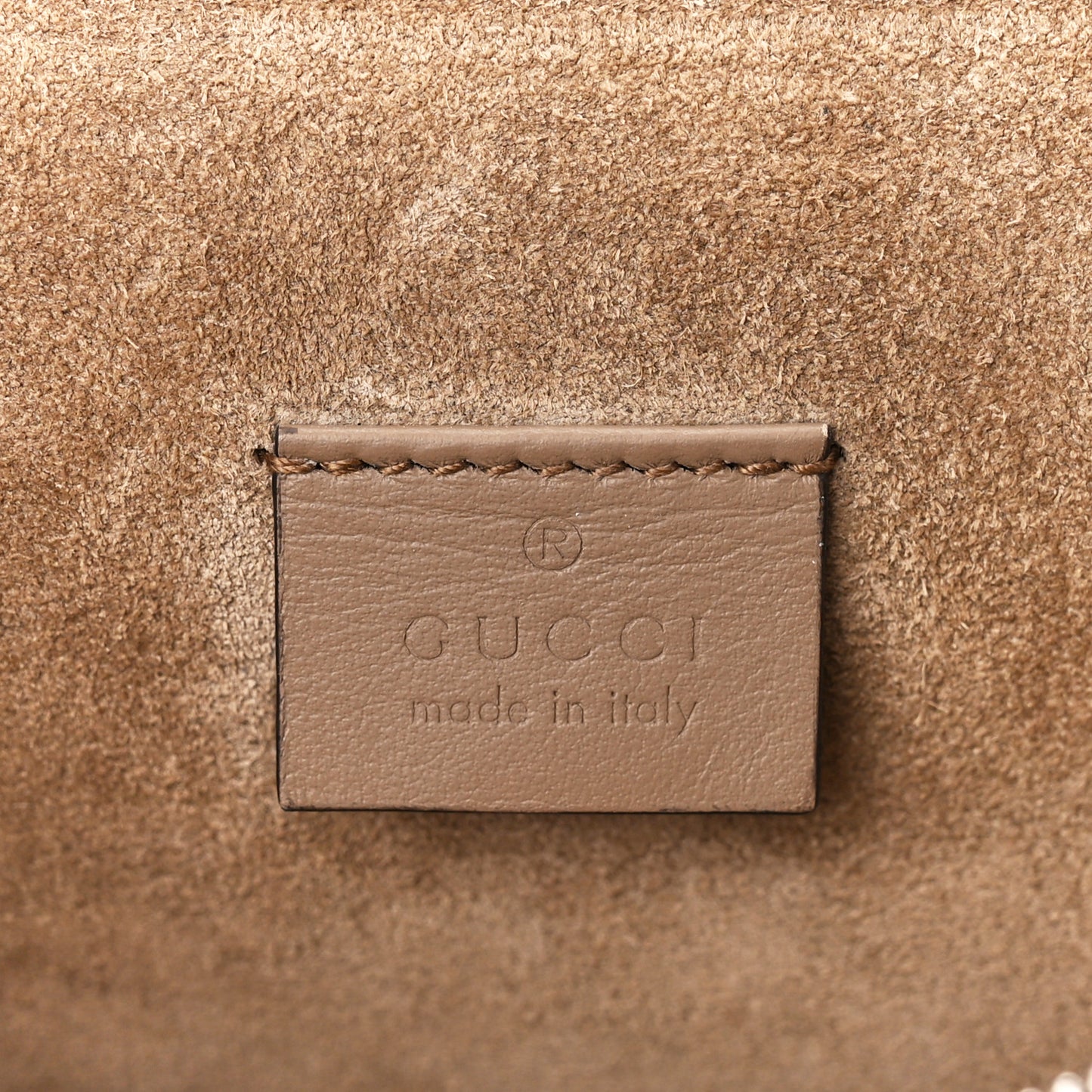 GG Supreme Monogram Small Dionysus Shoulder Bag Taupe