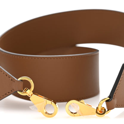 Hermes Swift Epsom Pocket Kelly Shoulder Strap Alezan Biscuit 3 of 9