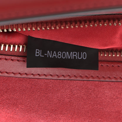 Valentino Garavani Vitello Groumette Small Rockstud Demilune Shoulder Bag Rosso Valentino 6 of 13