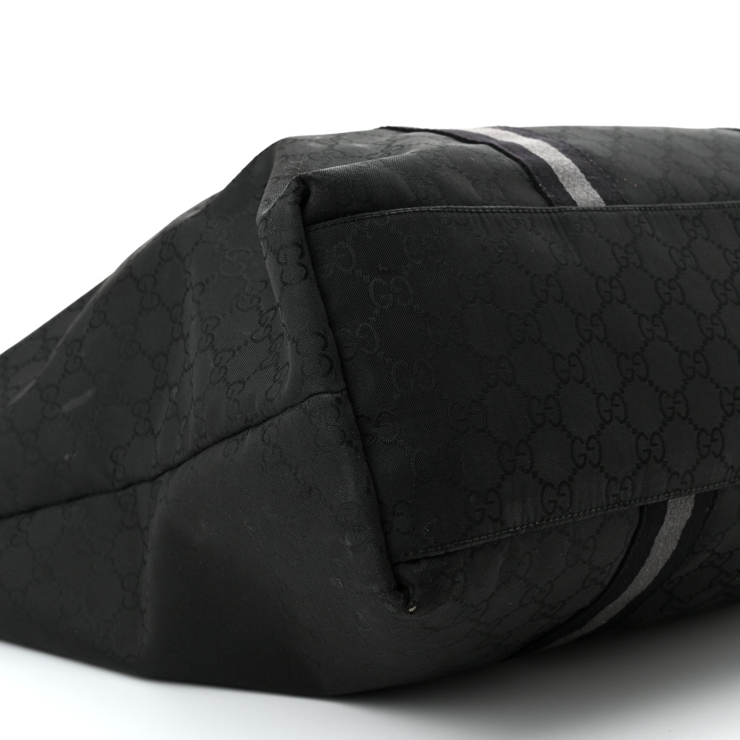 Gucci Nylon Monogram Tote Black 9 of 11
