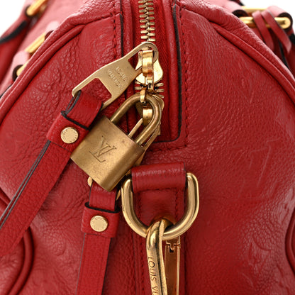 Louis Vuitton Empreinte Speedy Bandouliere 25 Cherry 13 of 16