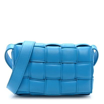 Bottega Veneta Nappa Maxi Intreccio Small Padded Cassette Crossbody Bag Pool 1 of 9