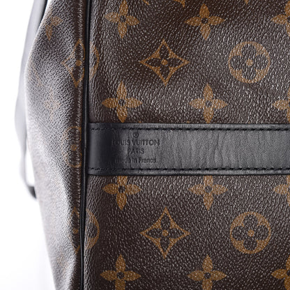 Louis Vuitton Monogram Macassar Keepall Bandouliere 55 7 of 11