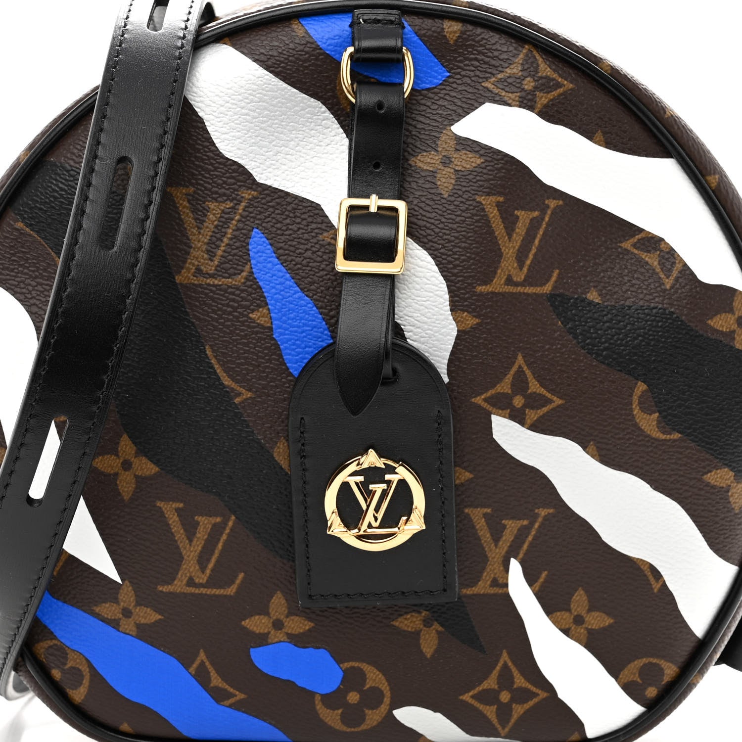 Louis Vuitton X LOL Monogram Boite Chapeau Souple Blue Silver 7 of 9