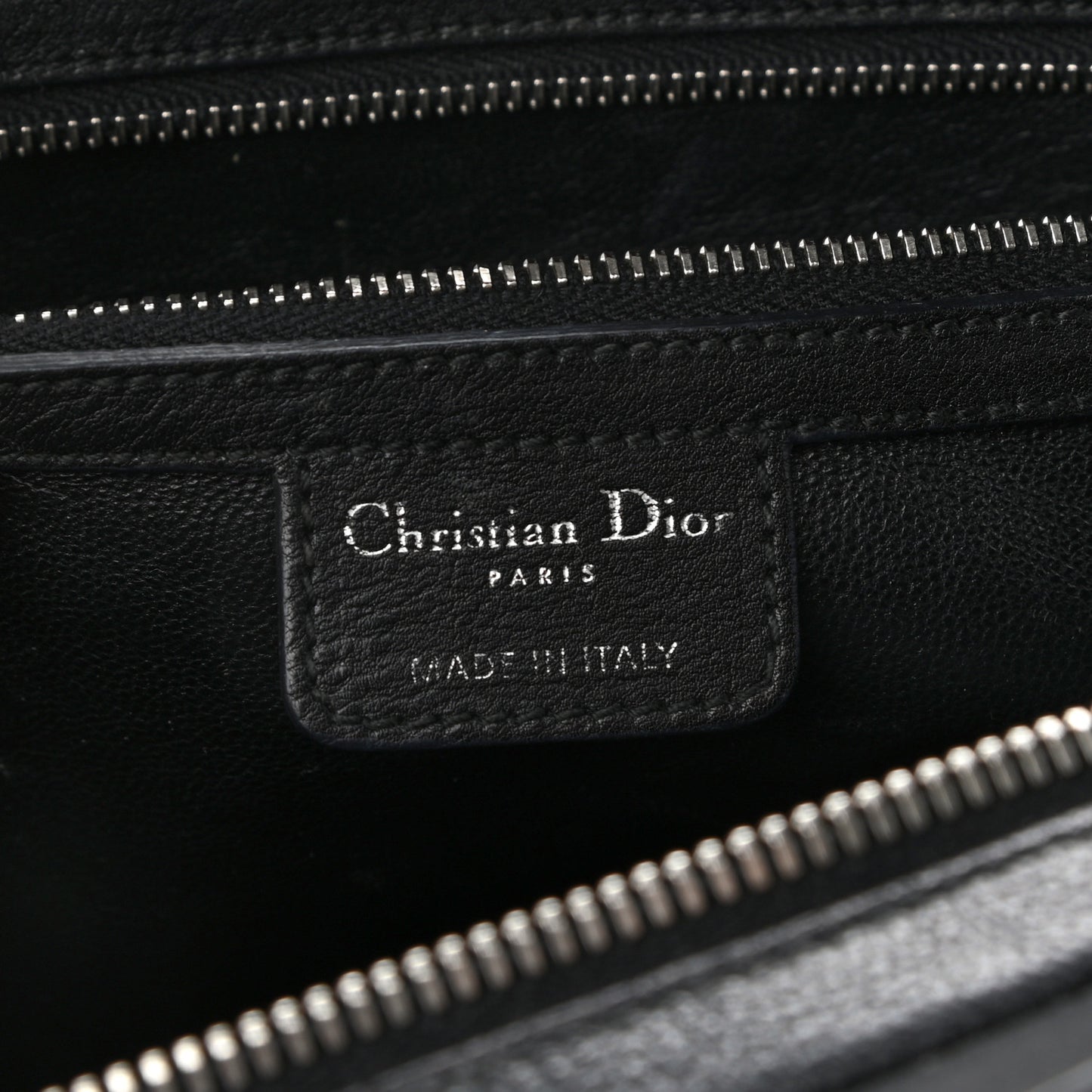 Calfskin My Dior Satchel Black