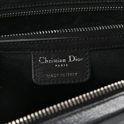 Christian Dior Calfskin My Dior Satchel Black 5 of 9
