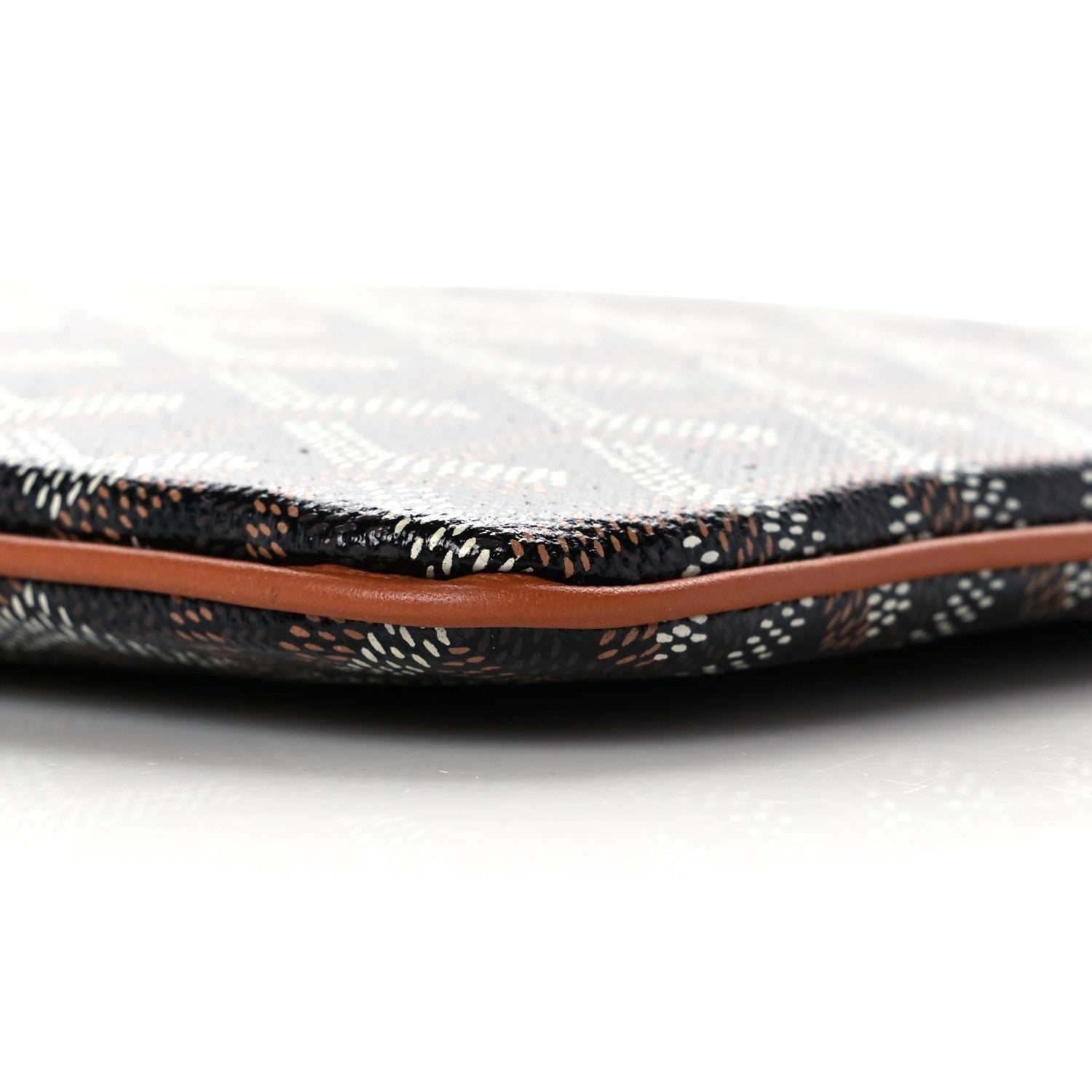 Goyard Goyardine Senat Pochette MM Black Gold 8 of 9
