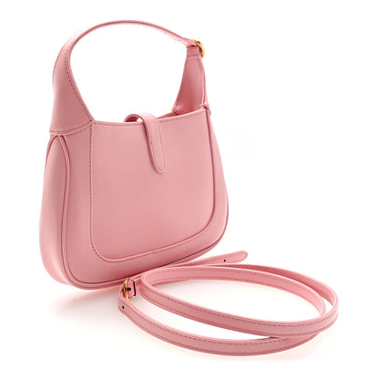 Gucci Boarded Dyana Lux Calfskin Mini Jackie 1961 Hobo Wild Rose 3 of 9