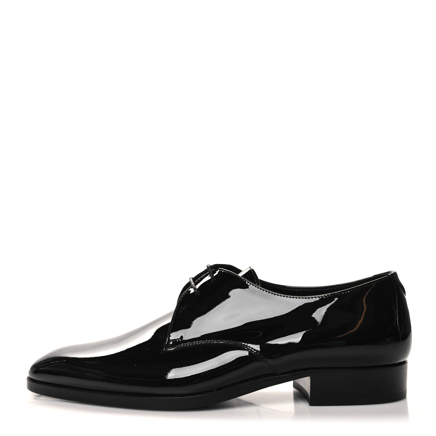 Patent Lace Up Wyatt 25 Derby Shoes 41 Black