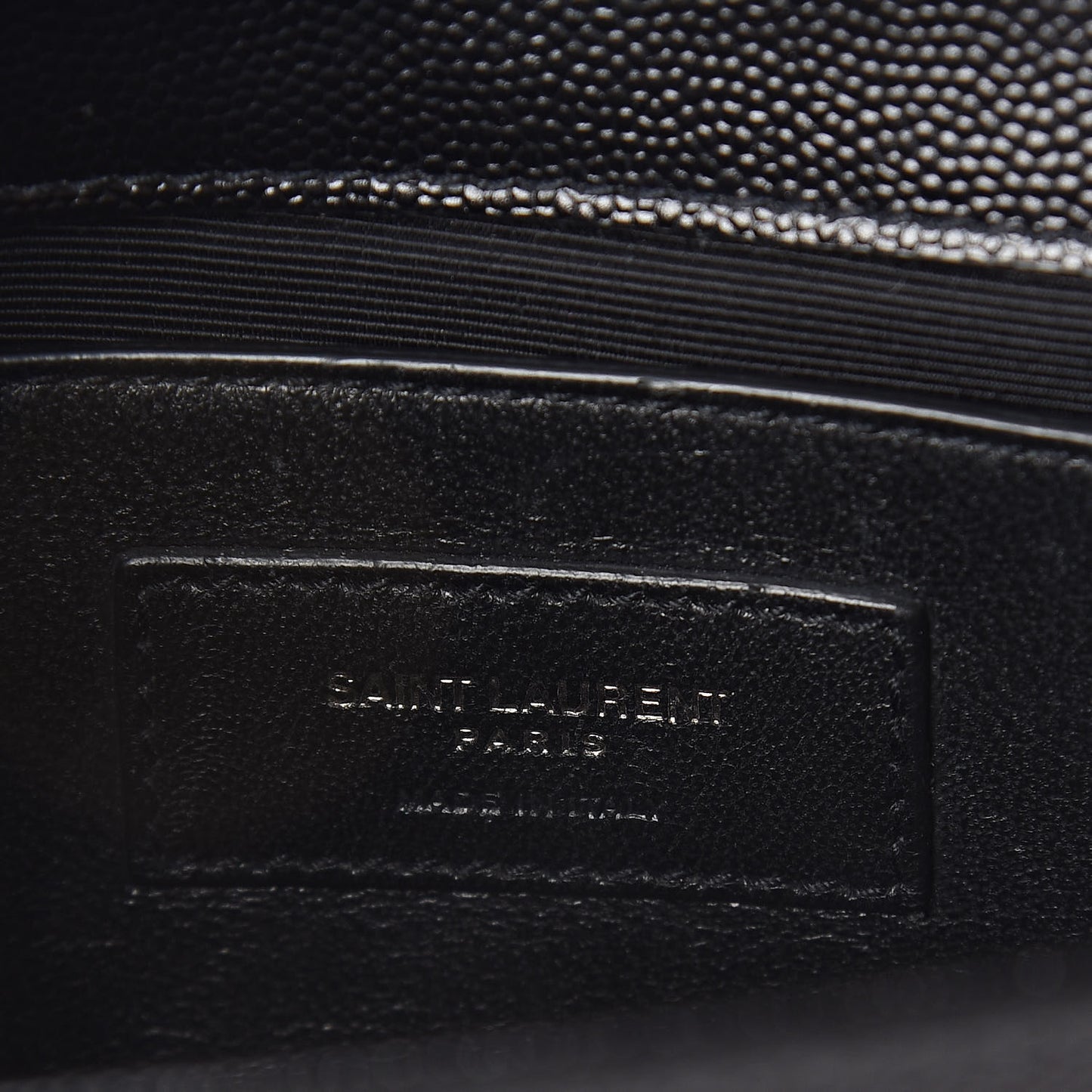 Grain De Poudre Small Monogram Kate Satchel Black