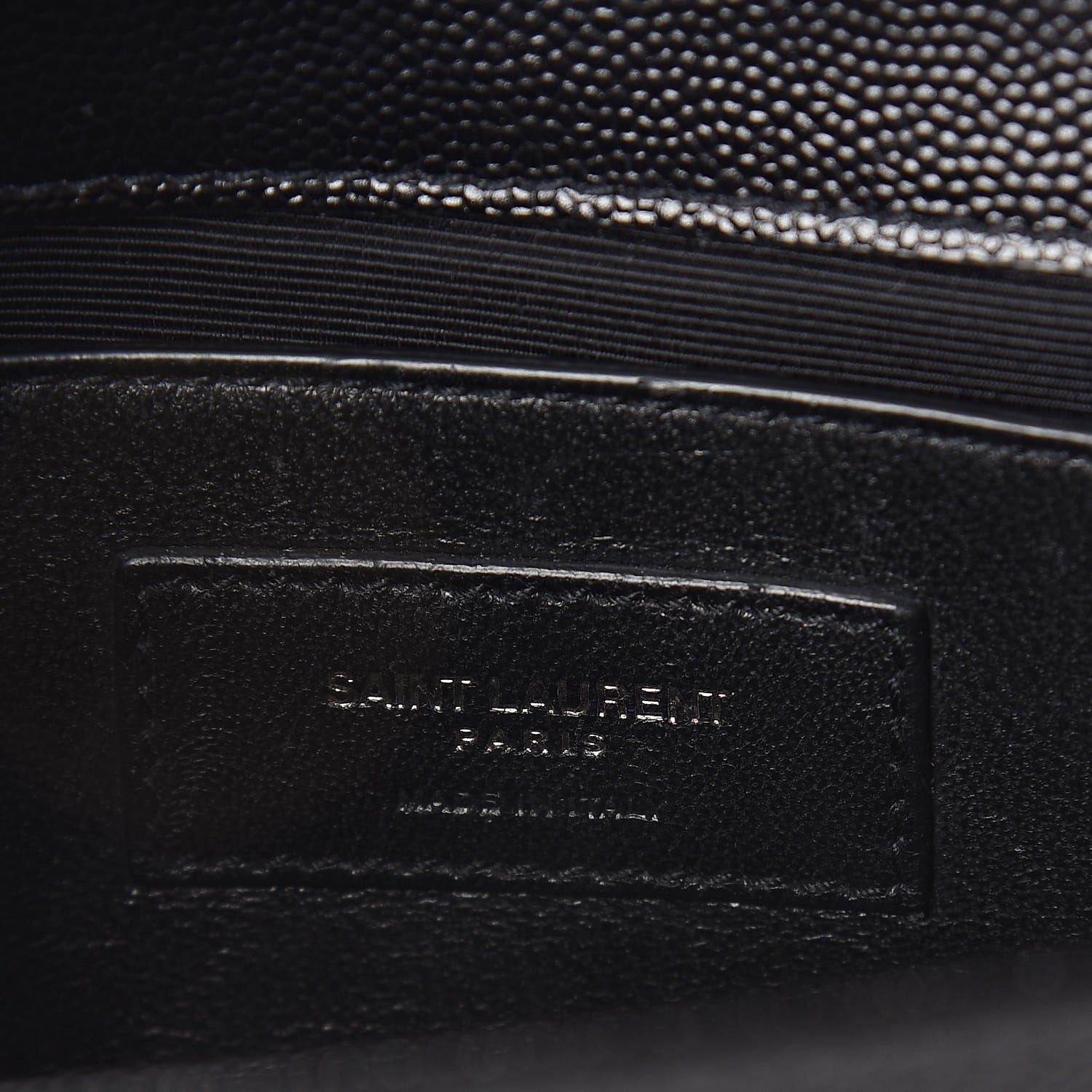 Saint Laurent Grain De Poudre Small Monogram Kate Satchel Black 6 of 10