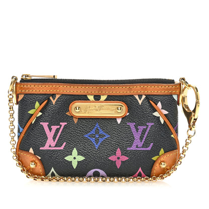Louis Vuitton Monogram Multicolor Pochette Milla PM Black 1 of 8
