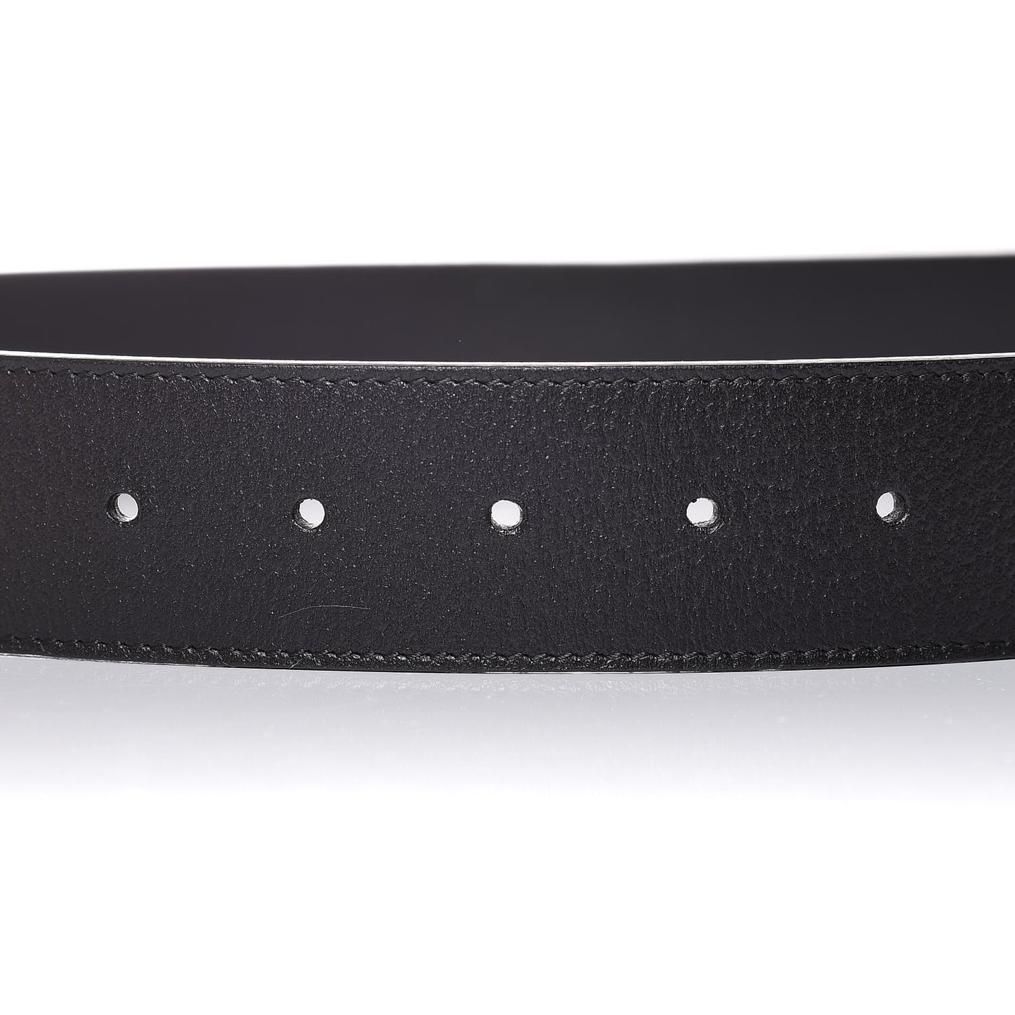 Textured Calfskin Double G 40mm Belt 100 40 Black