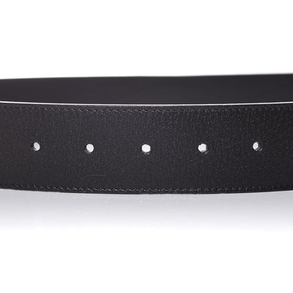 Gucci Textured Calfskin Double G 40mm Belt 100 40 Black 6 of 6