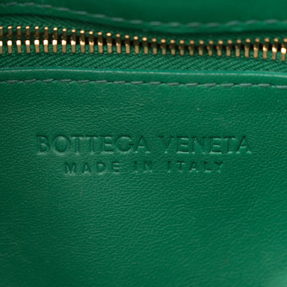 Bottega Veneta Nappa Maxi Intreccio Padded Cassette Crossbody Bag Racing Green 6 of 14