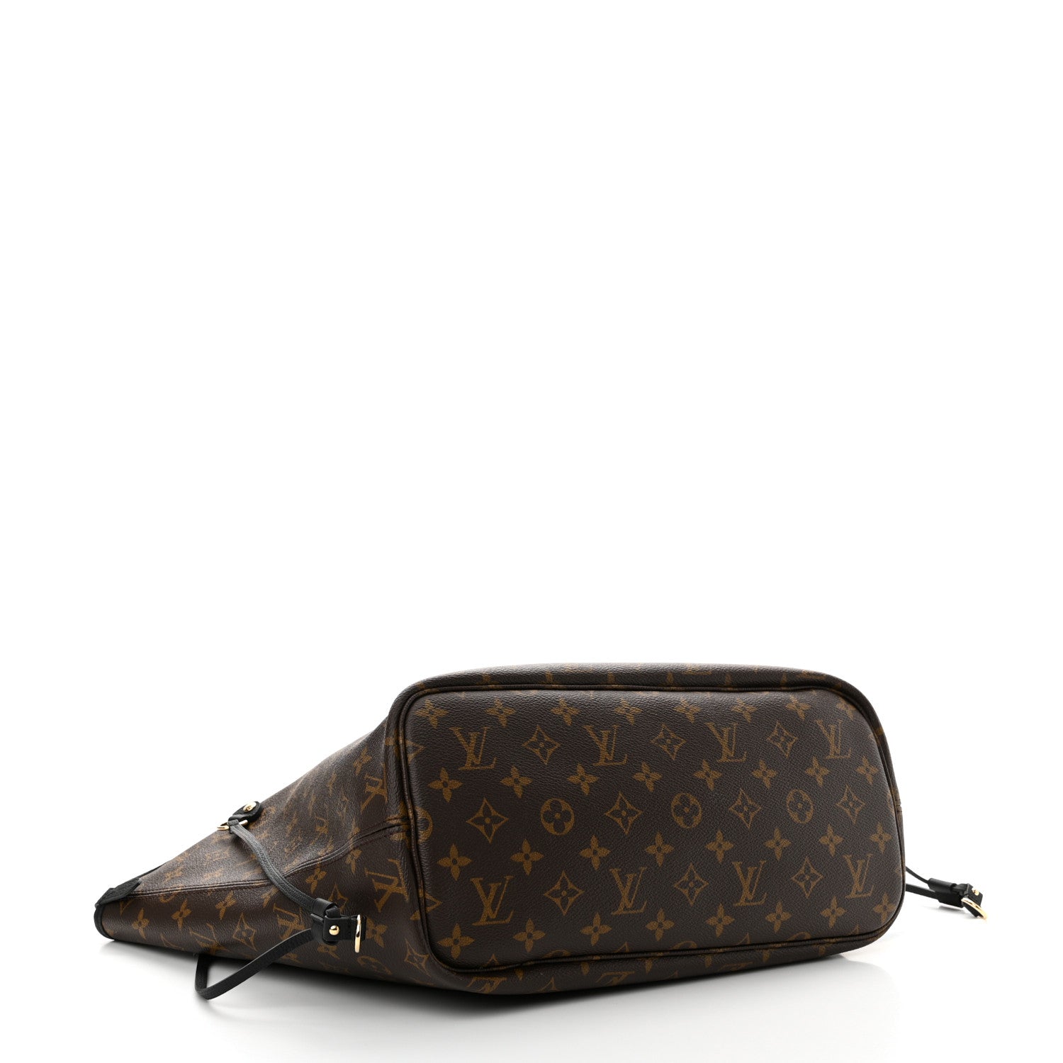 Louis Vuitton Monogram Calfskin Neo Neverfull Inside Out MM Black 8 of 18