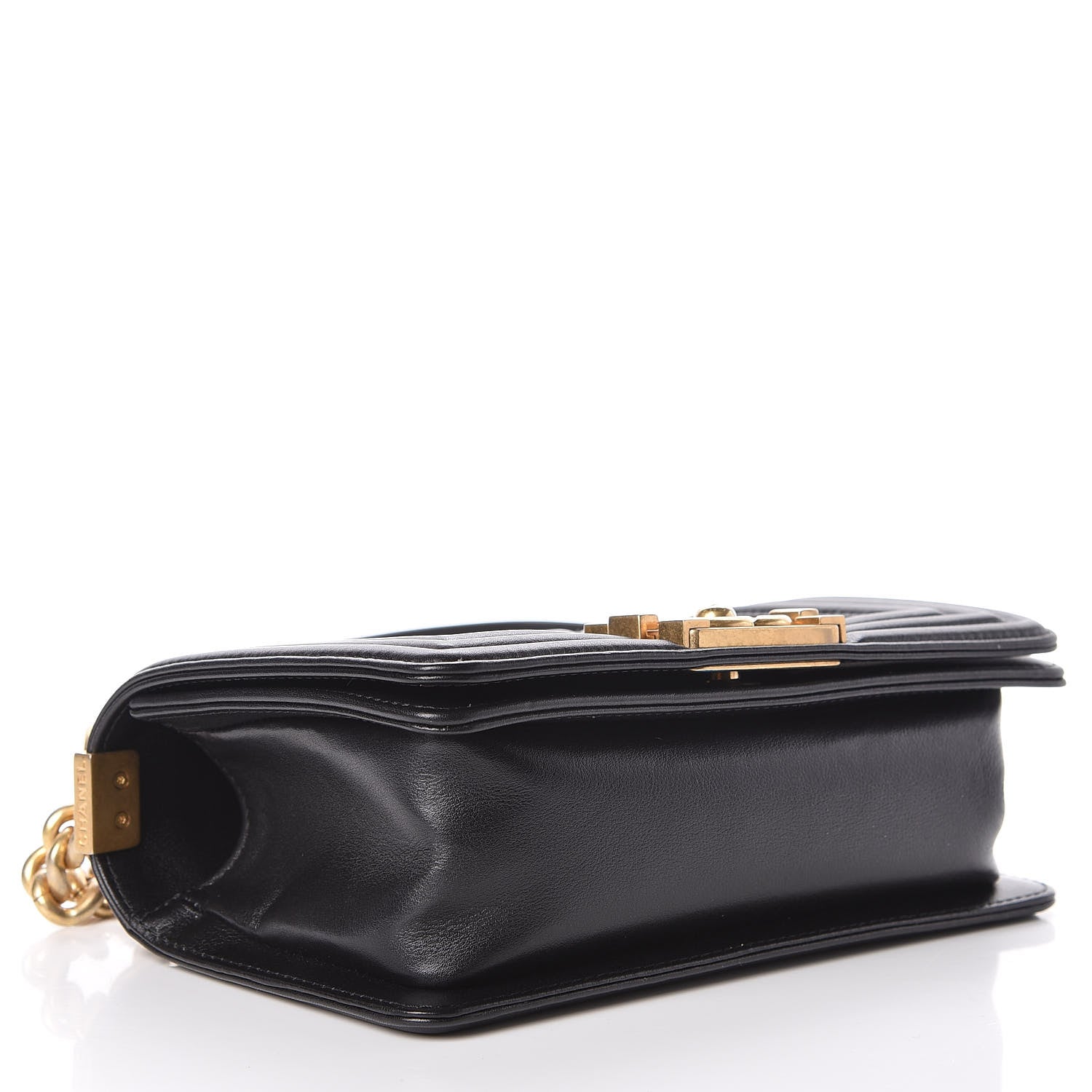 Chanel Lambskin Quilted Small Boy Flap Black 4 of 11