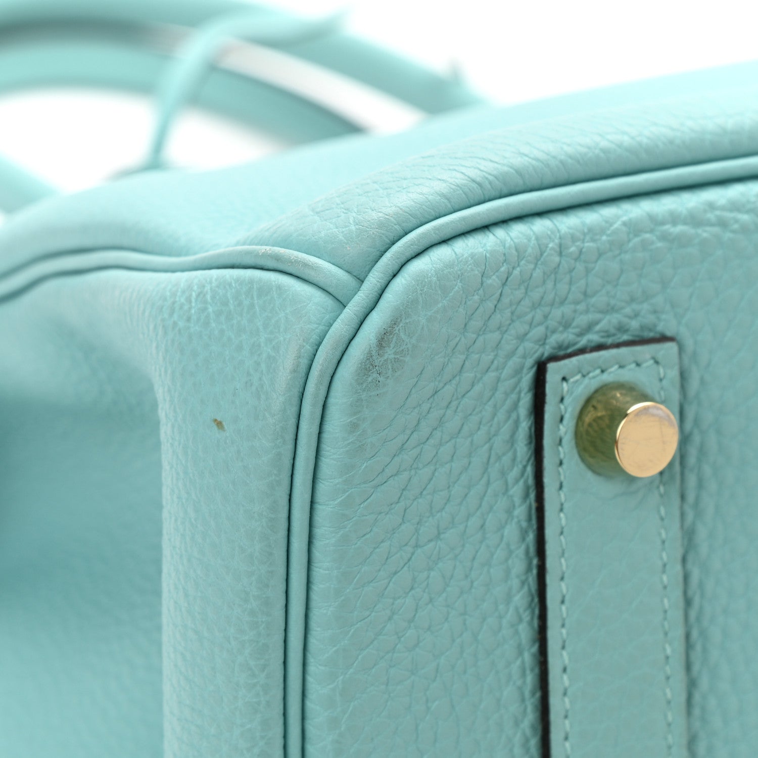Hermes Togo Birkin 35 Bleu Atoll 11 of 13