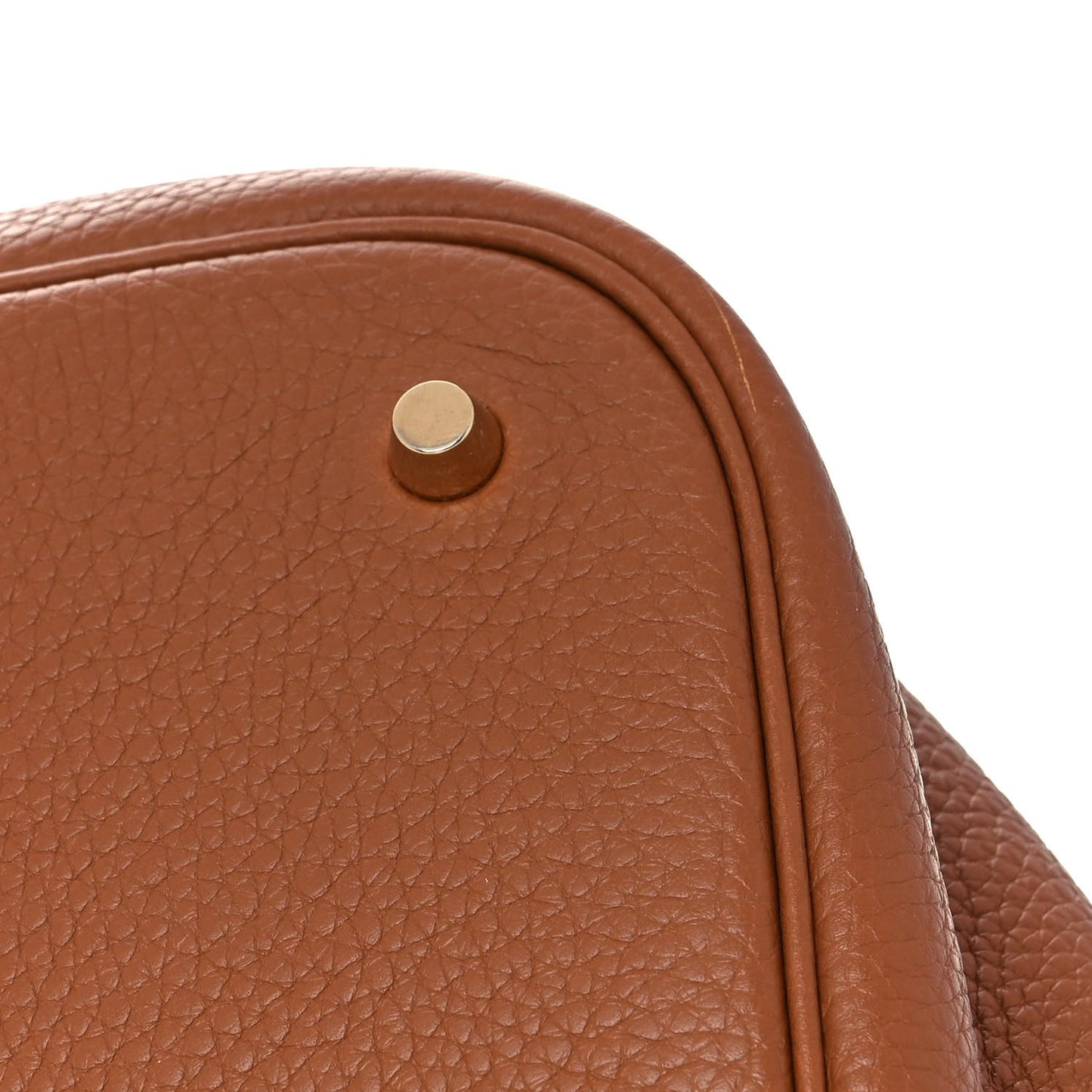 Taurillon Clemence Picotin Lock 26 GM Gold