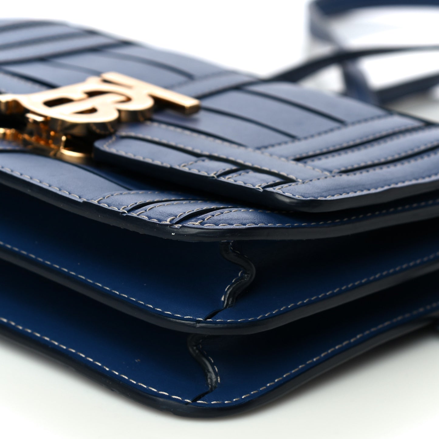 Calfskin Small TB Bag Ink Navy