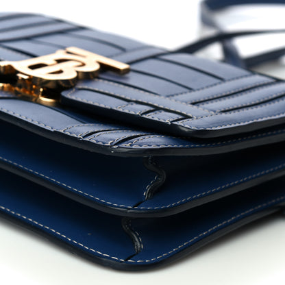 Burberry Calfskin Small TB Bag Ink Navy 8 of 10