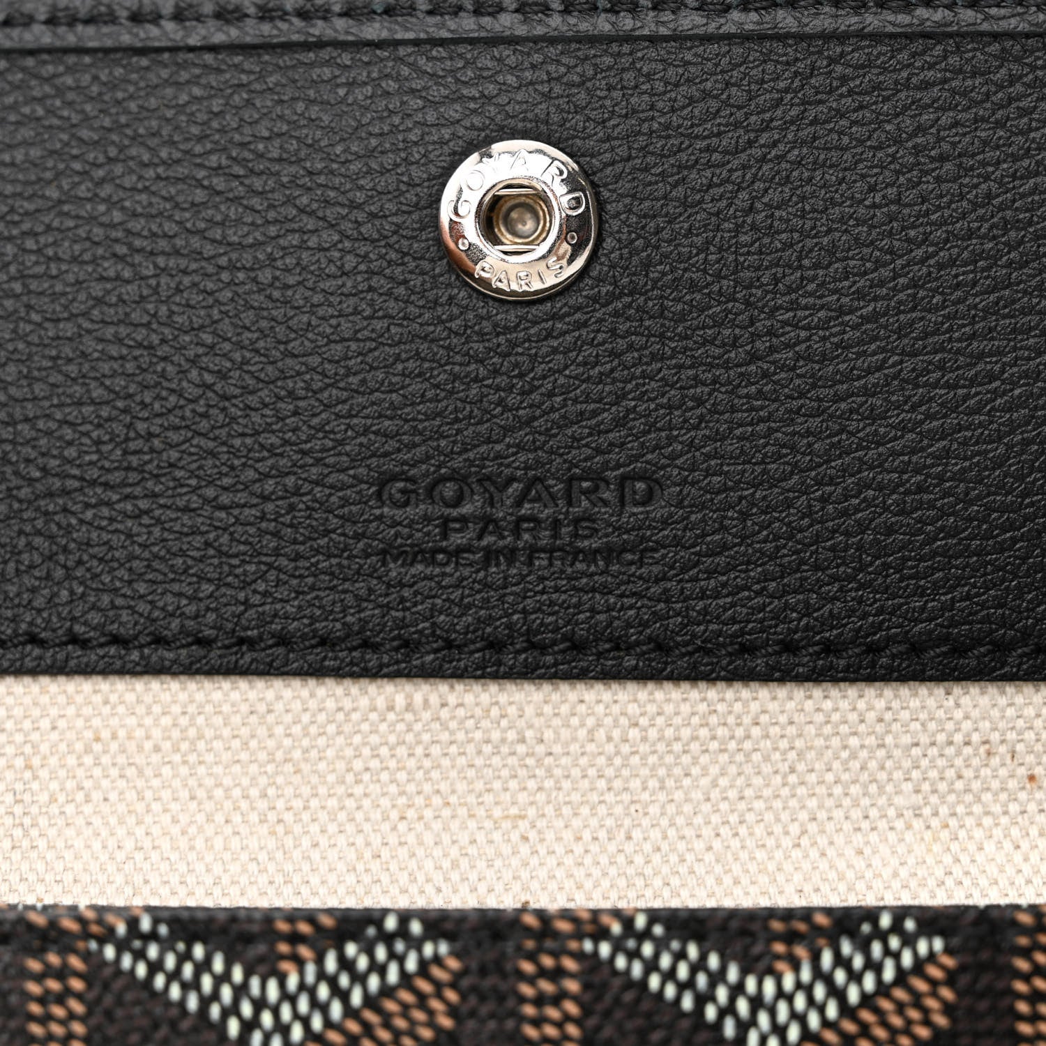 Goyard Goyardine Saint Louis GM Black 8 of 12