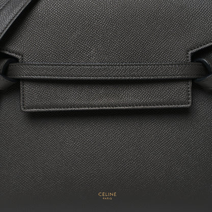 Celine Grained Calfskin Micro Belt Bag Grey 7 of 10
