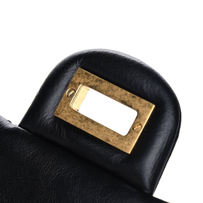 Chanel Aged Calfskin Quilted 2.55 Reissue 225 Flap Black 10 of 11