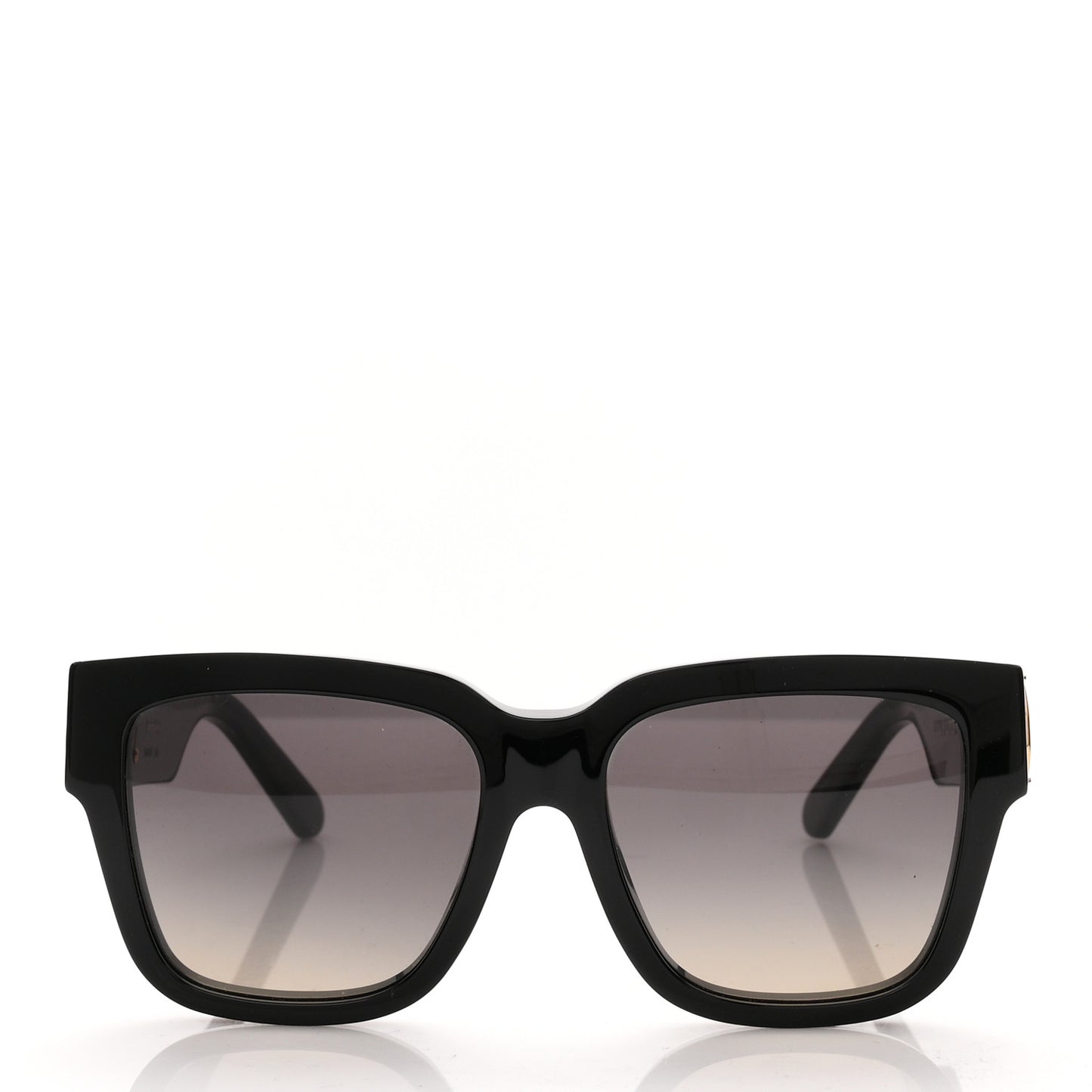 Acetate LV Link PM Square Sunglasses Z1566W Black