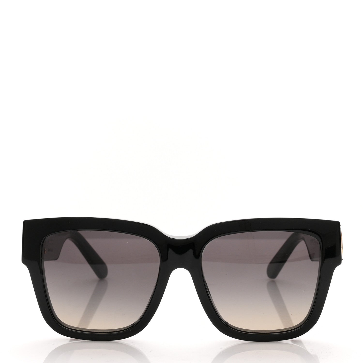 Louis Vuitton Acetate LV Link PM Square Sunglasses Z1566W Black 2 of 7