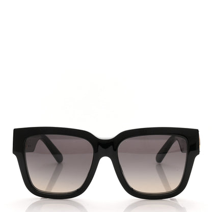 Louis Vuitton Acetate LV Link PM Square Sunglasses Z1566W Black 2 of 7