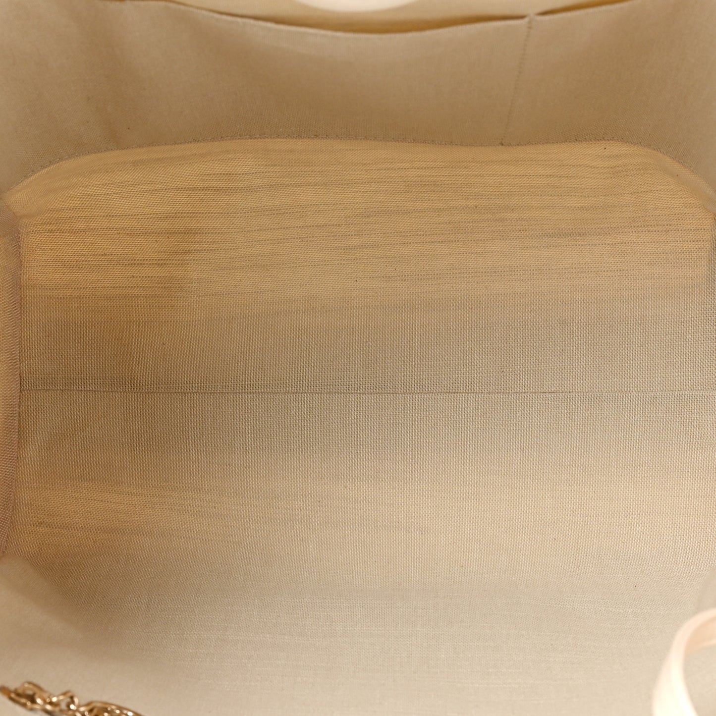 Mixed Fibers Small Deauville Tote White
