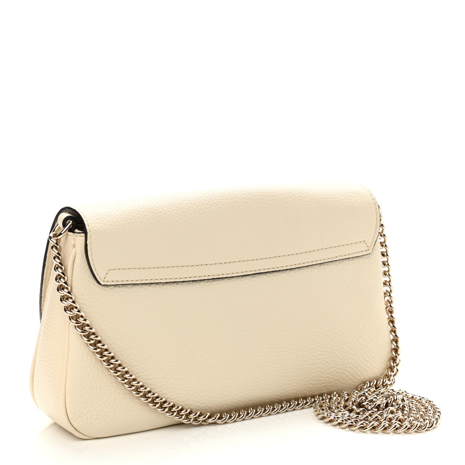 Gucci Cellarius Calfskin Medium Soho Flap Crossbody Ivoire 3 of 10