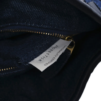 Bottega Veneta Denim Calfskin Intrecciato Small Hop Abyss Indigo 6 of 9