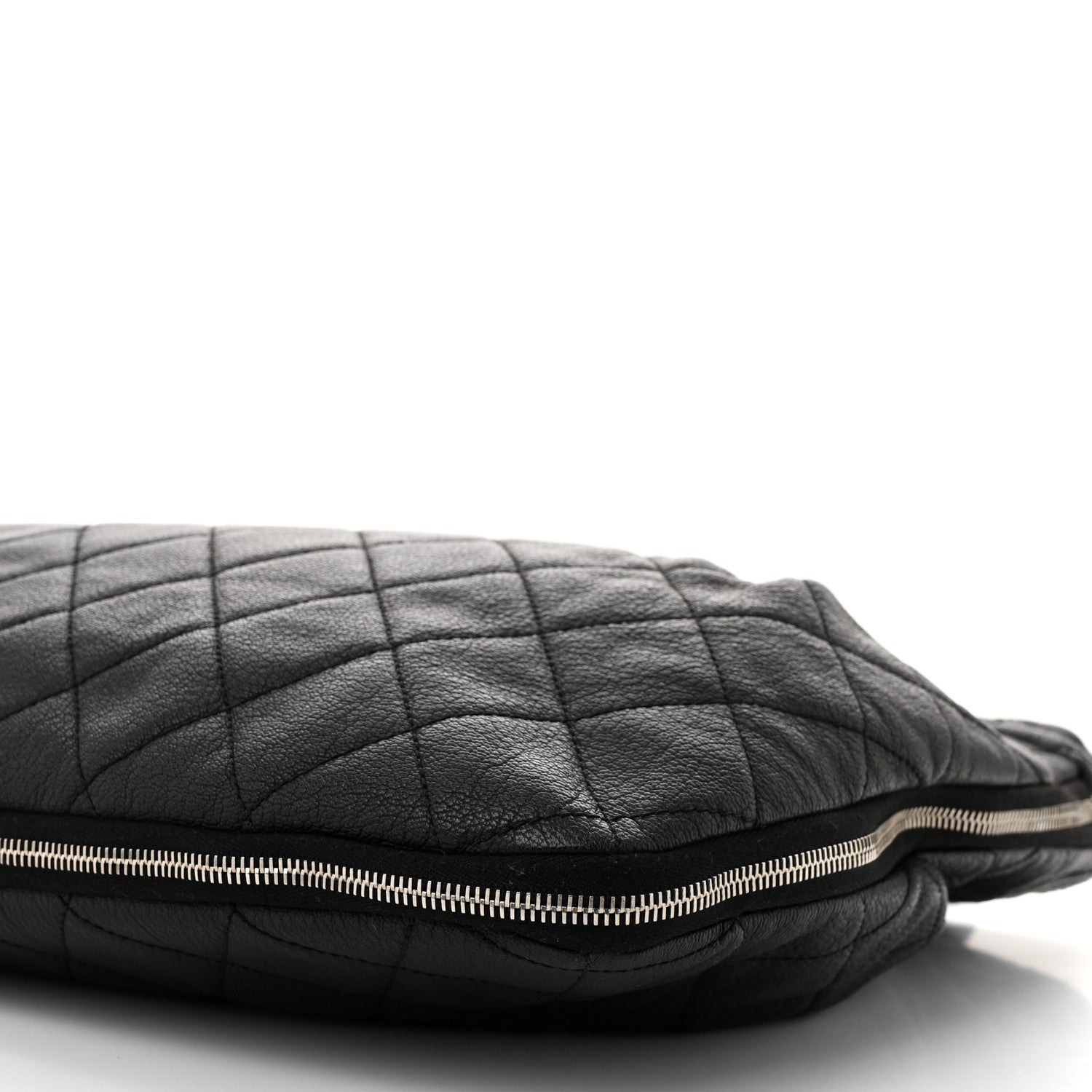 Chanel Caviar Quilted Soho Expandable Zip Shoulder Bag Black 10 of 10