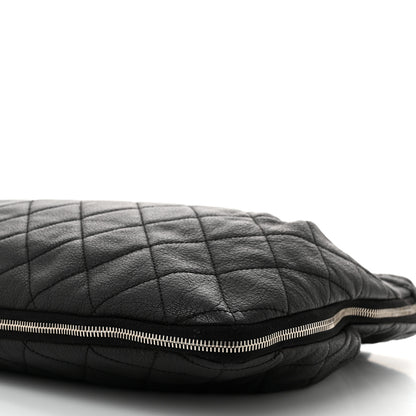 Chanel Caviar Quilted Soho Expandable Zip Shoulder Bag Black 10 of 10
