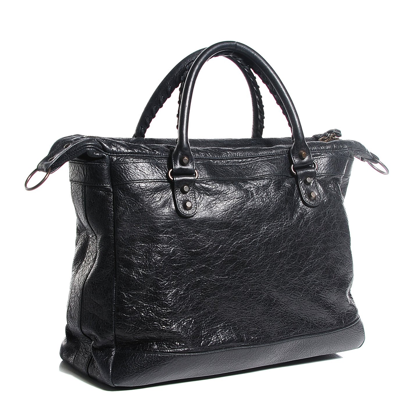 Agneau Classic Hardware Strategy Black