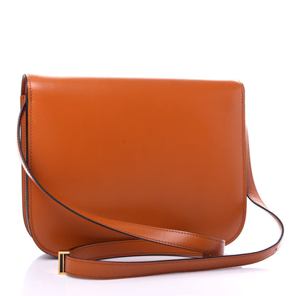 Celine Box Calfskin Medium Classic Box Flap Bag Chestnut 3 of 11