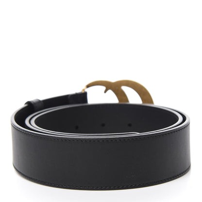 Gucci Calfskin Double G 40mm Belt 90 36 Black 2 of 6